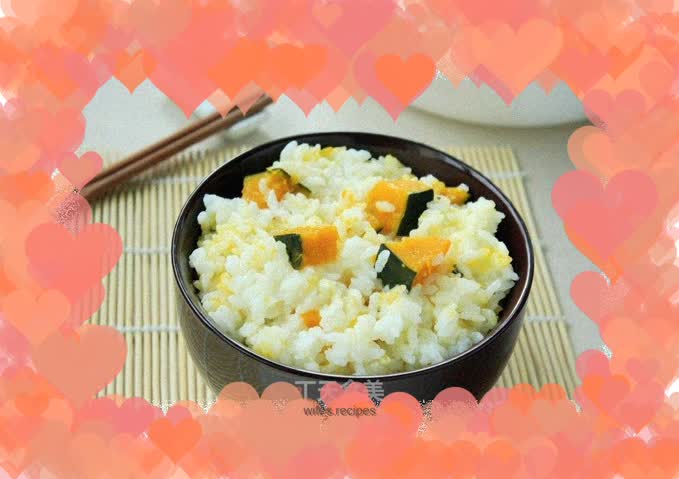 Pumpkin rice