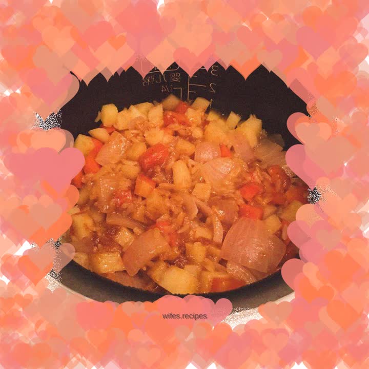 Lazy curry rice with no technical content