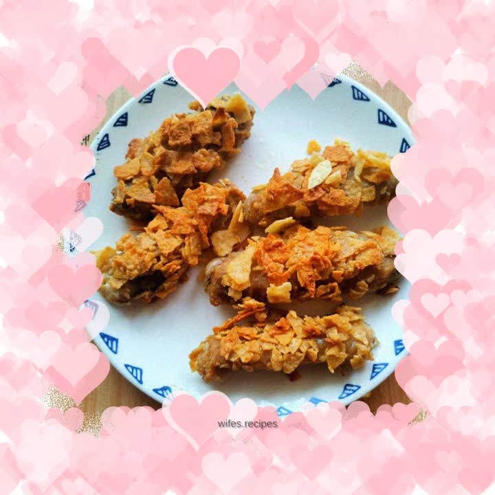 Spicy roasted duck wings