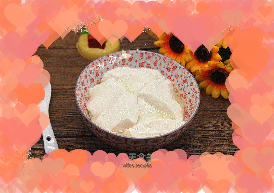 Smooth and tender bean curd