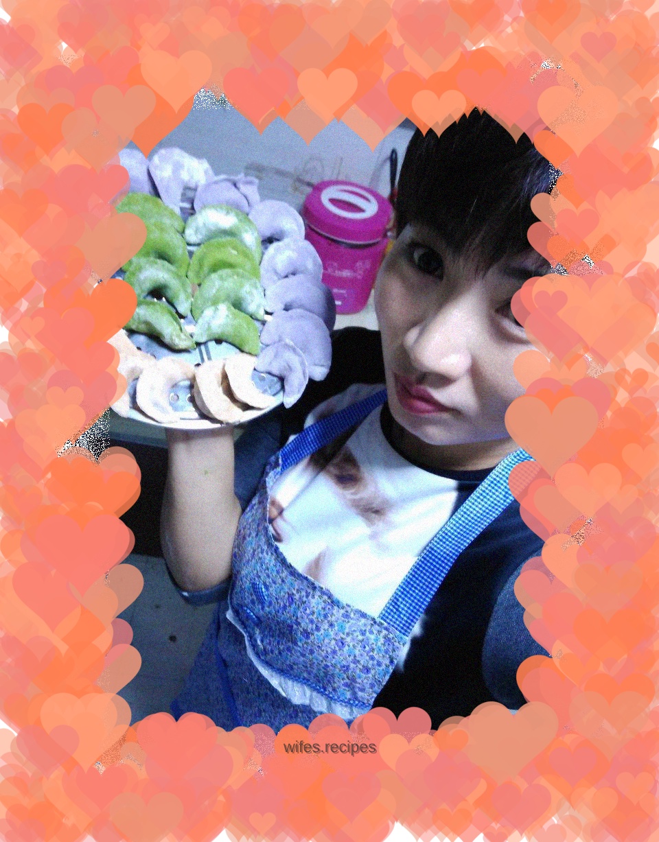 Colorful dumplings