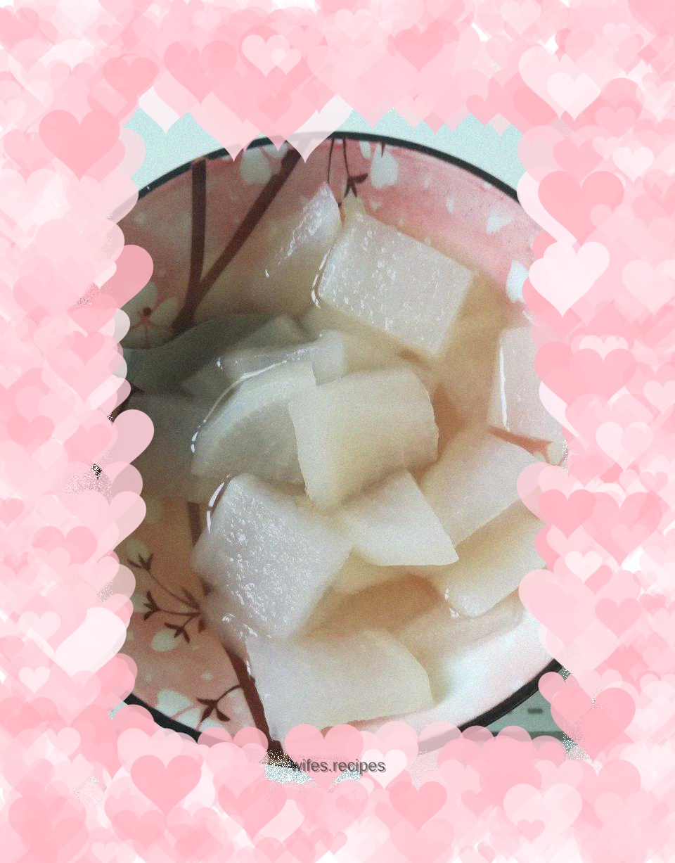 White radish soup