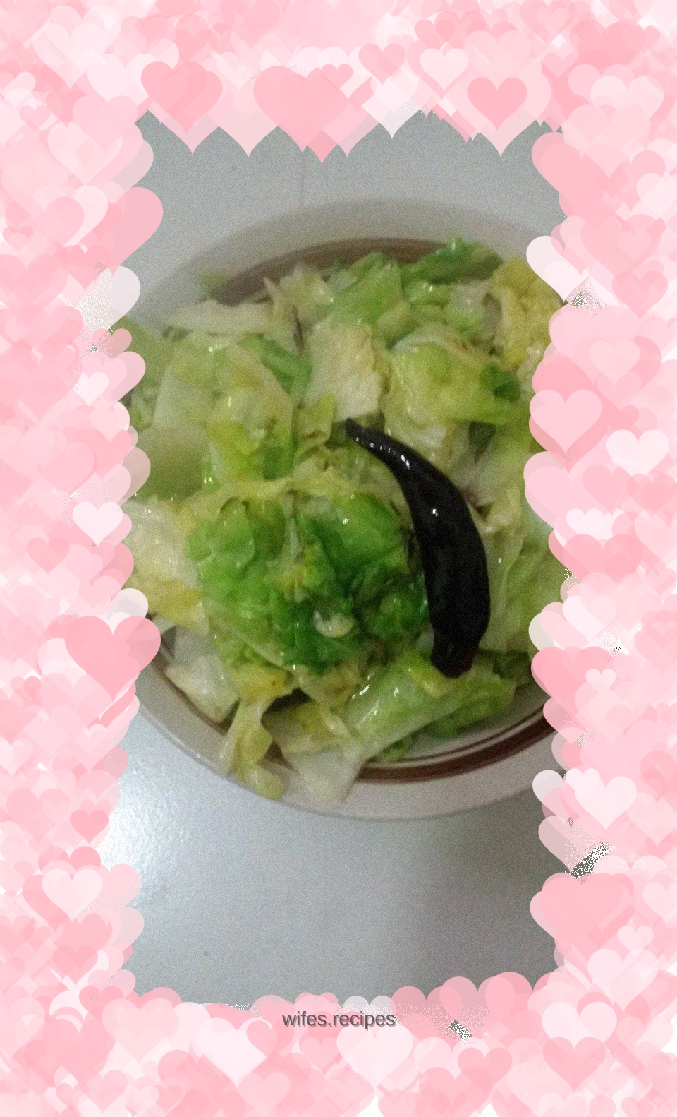 Spicy stir-fried cabbage