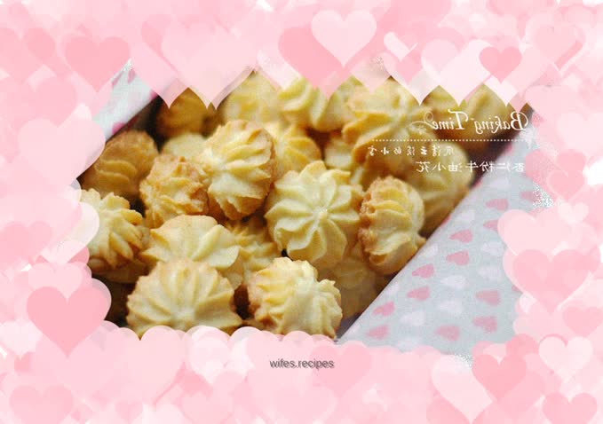 Almond butter floret cookies