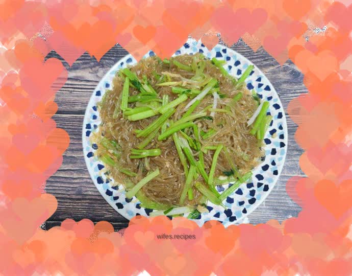 Fried Celery Noodles