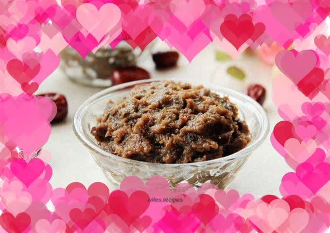 Homemade date paste