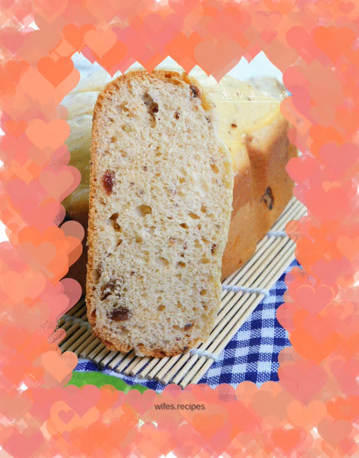 Date and raisin bread
