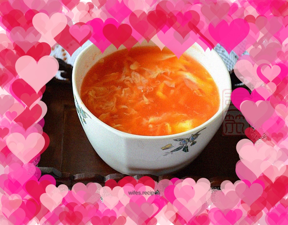 Tomato and egg soup
