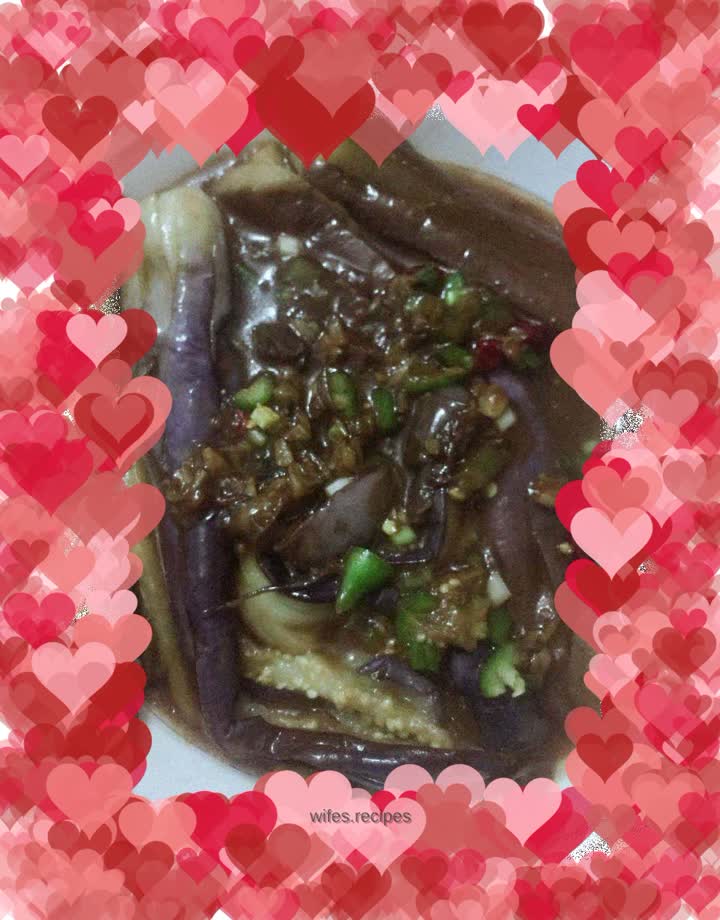 Braised eggplant