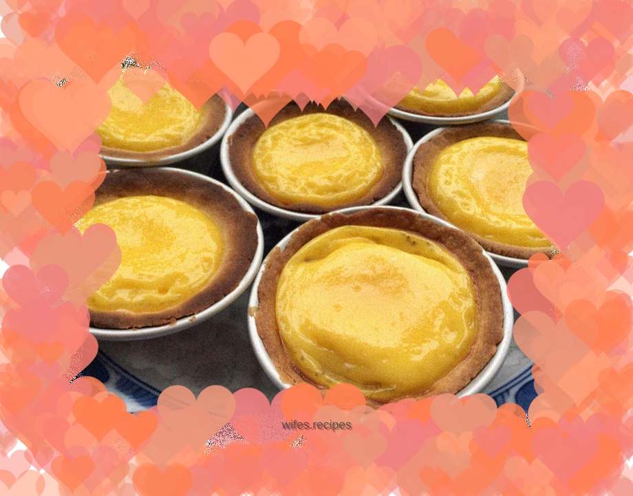 Hong Kong style egg tart