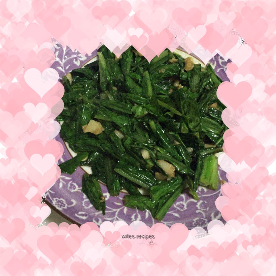 Garlic lettuce