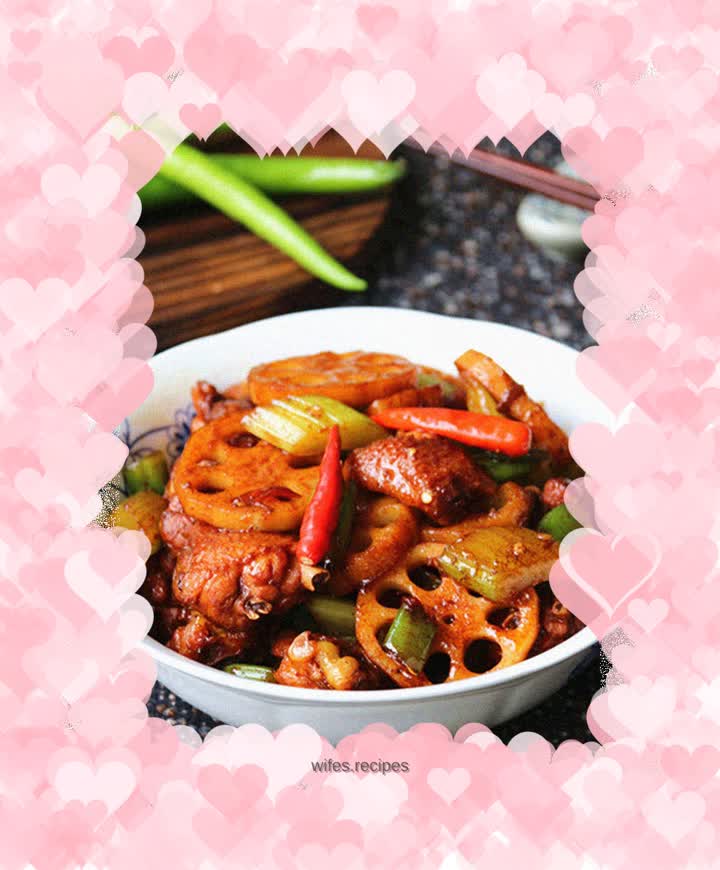 Pickled pepper and lotus root chicken wings