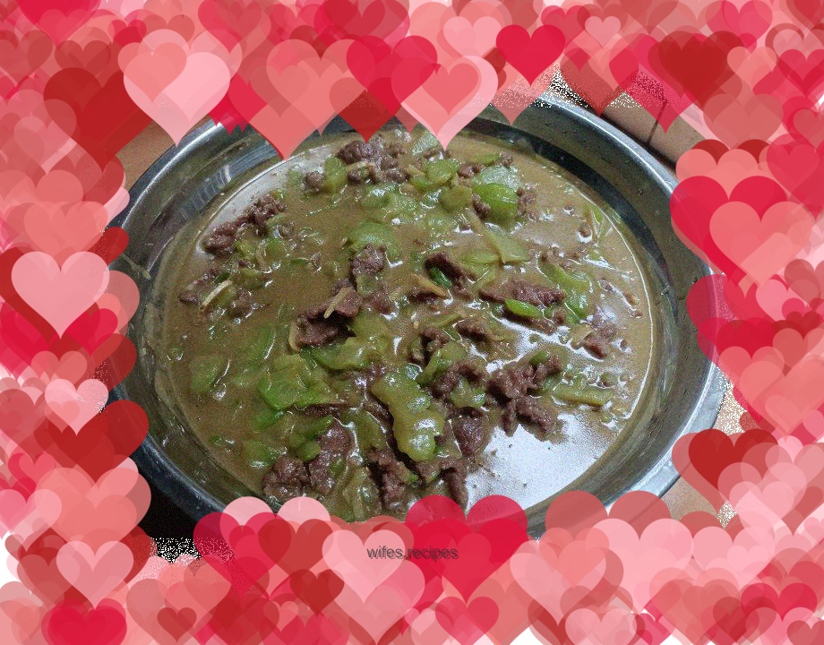 Stir-fried beef with bitter melon