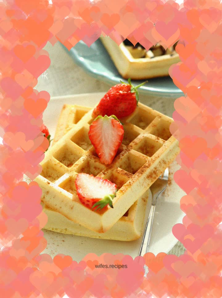 【Vanilla Waffles】Give you an elegant afternoon tea