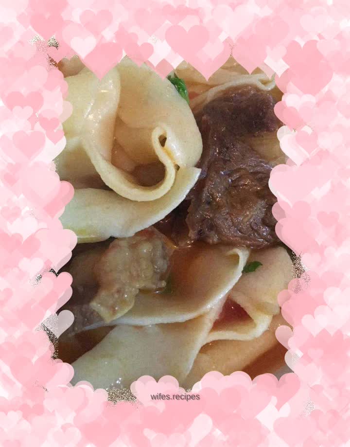 Hand-rolled noodles