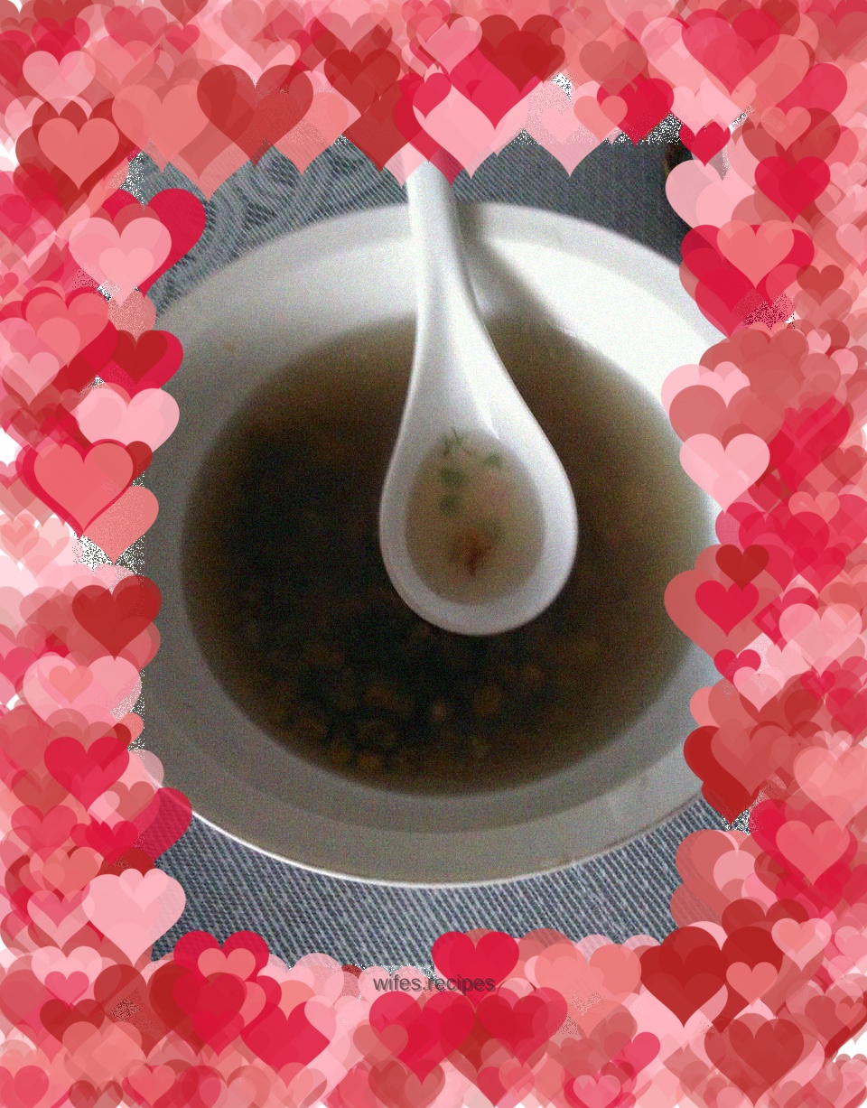 Grape soup (sweet soup series)