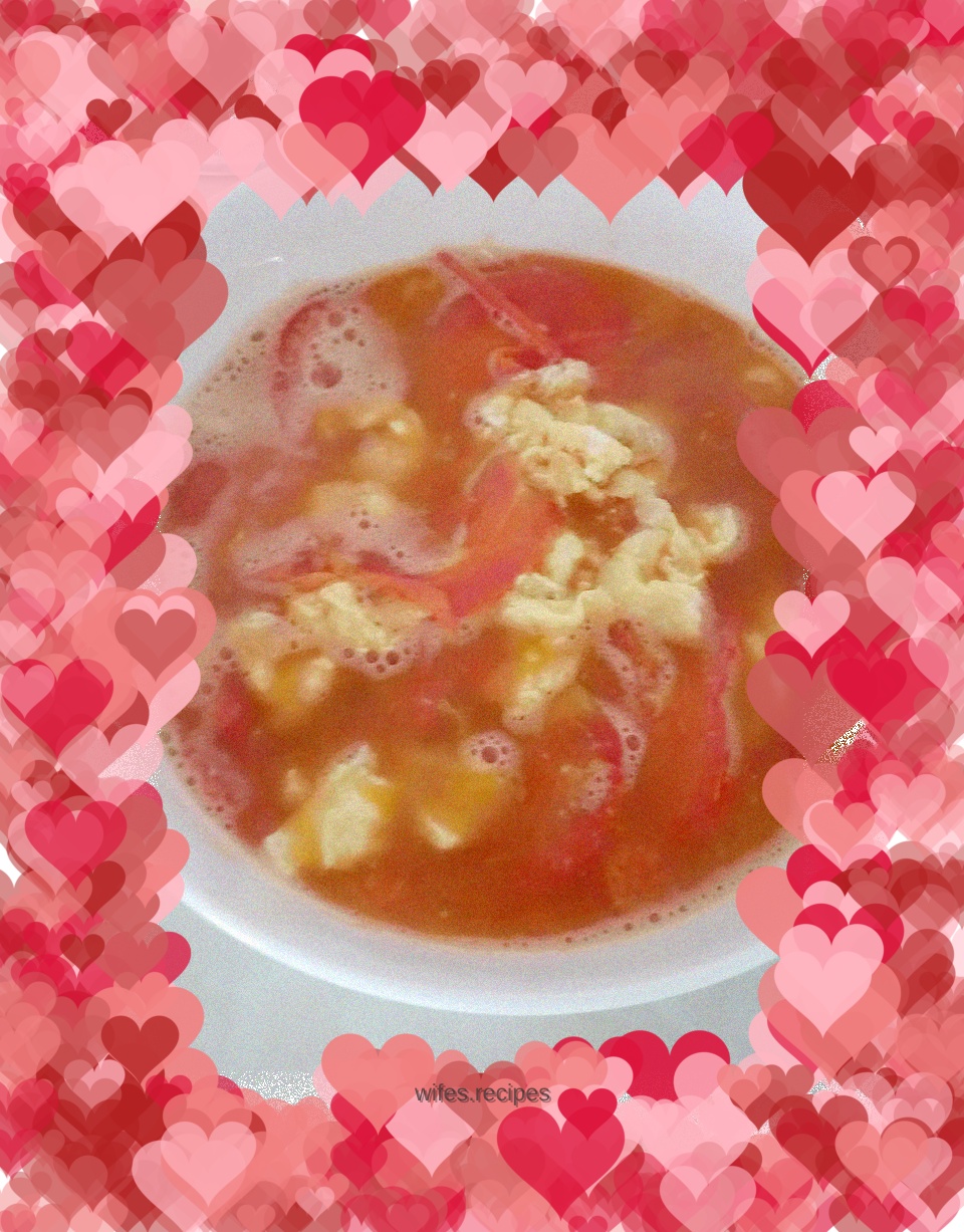 Tomato and egg soup