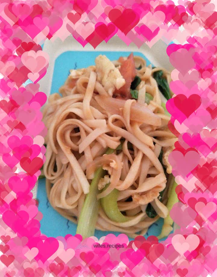 First time fried noodles