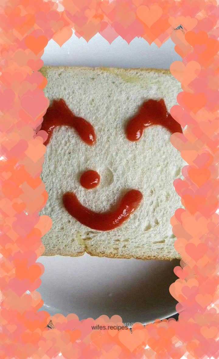 Toast burger sandwich