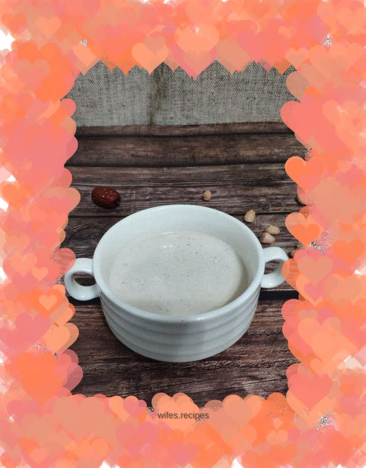 Red dates and peanut paste