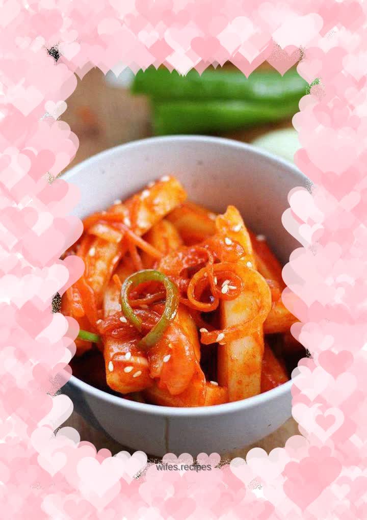 Spicy Q Bomb---Spicy Fried Rice Cake