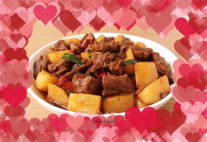 Beef Brisket Stewed with Potatoes