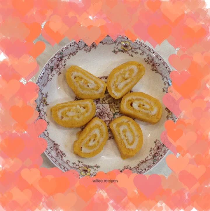 Sweet potato and yam rolls