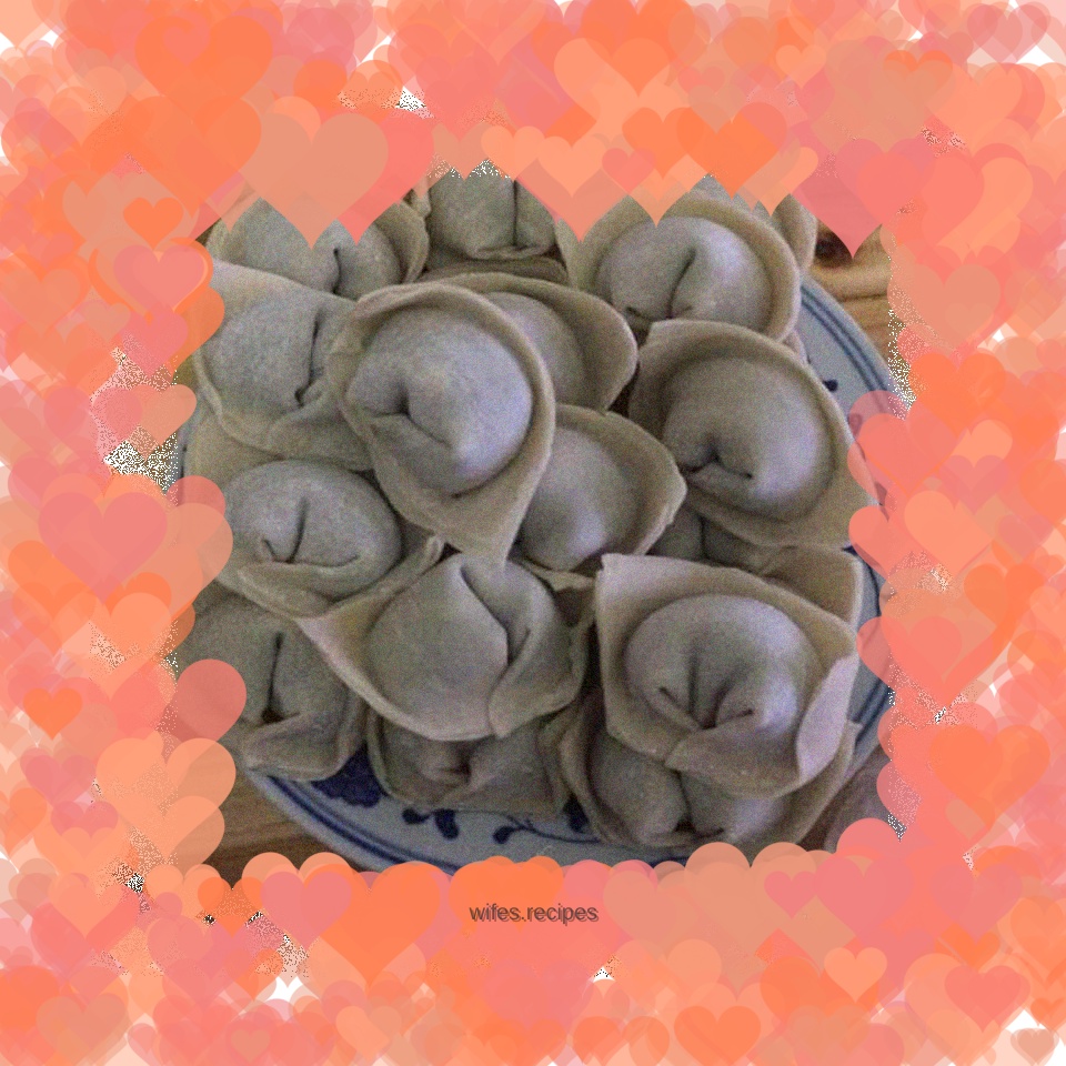 Shepherd's purse wontons