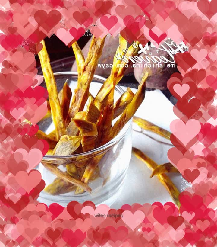 [Bajibaji’s healthy mouth-grinding snacks] Homemade black pepper and red French fries