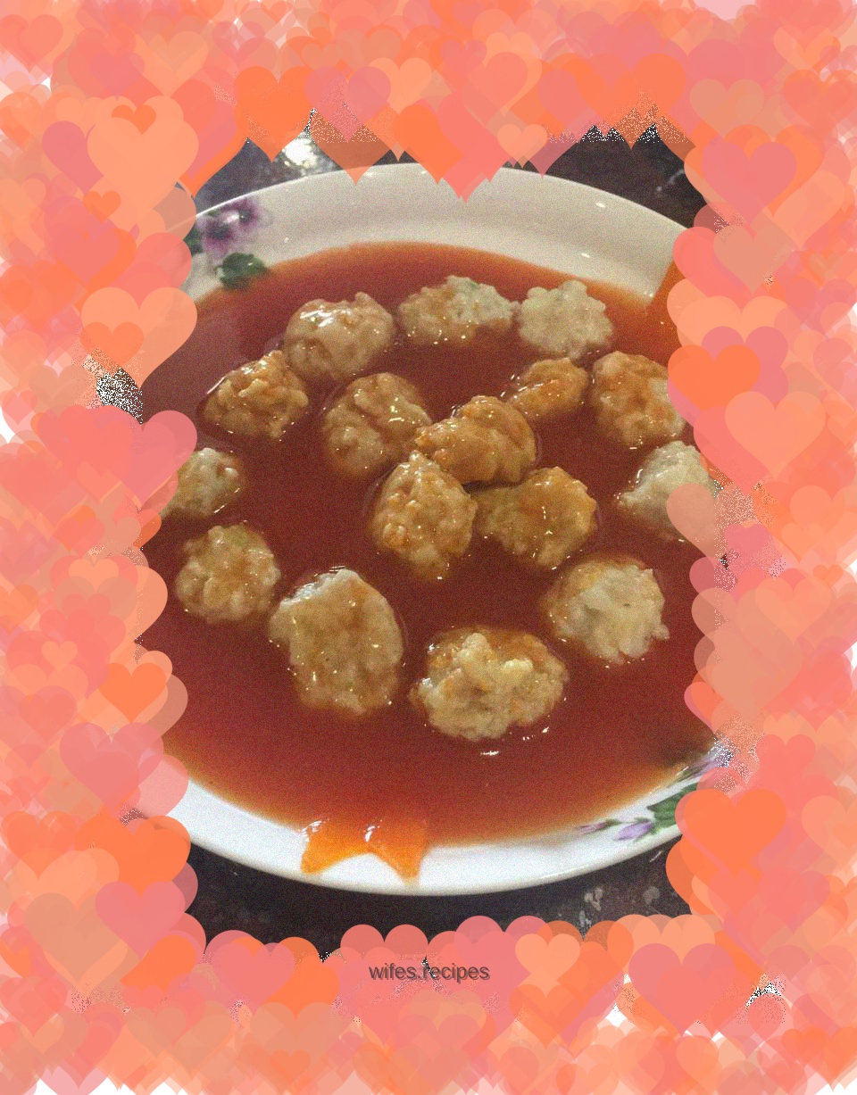 Vegetable meatball series 2