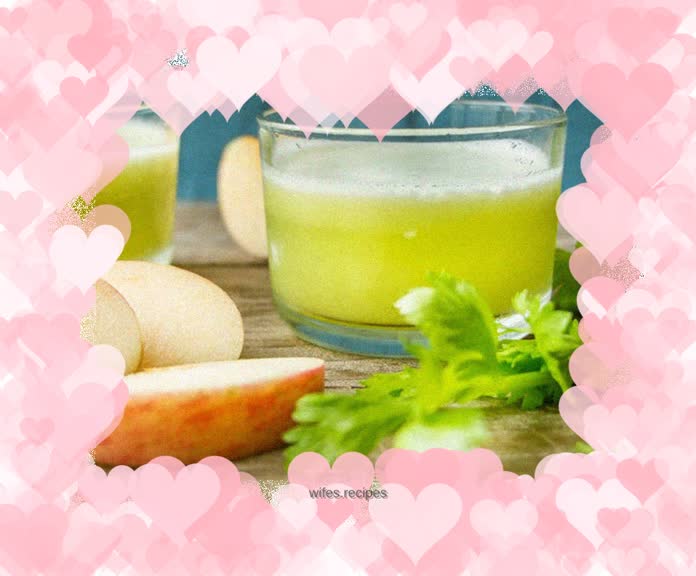 Here is a glass of celery juice to lower blood pressure that you need to get