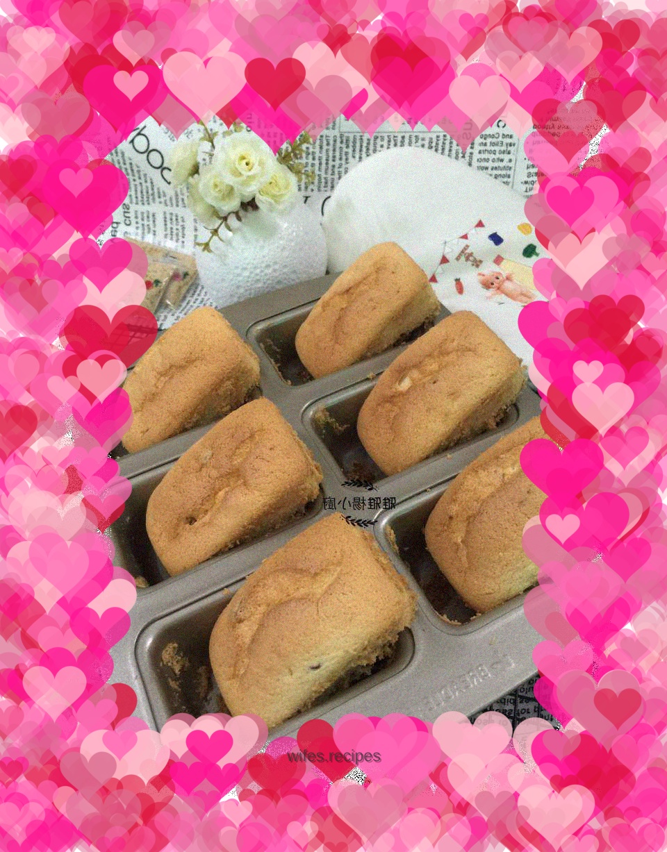 Salad meat floss cake