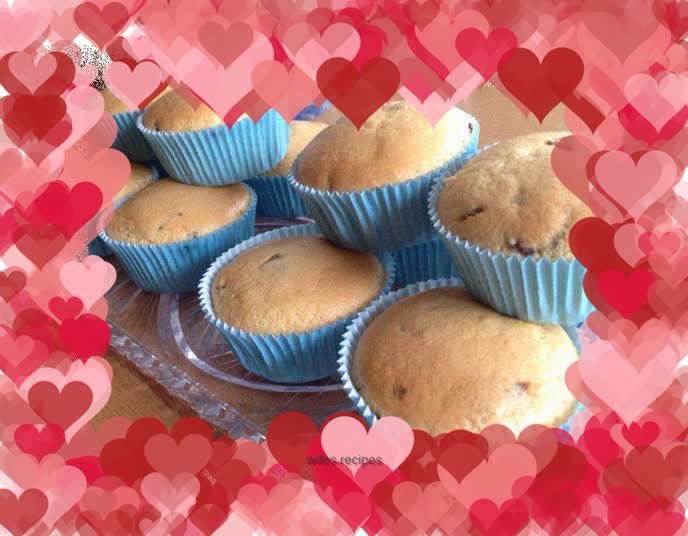 Waterless and oil-free muffins