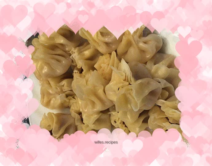 Pork and green onion siomai