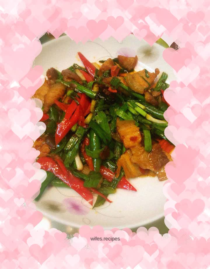 Stir-fried twice-cooked pork