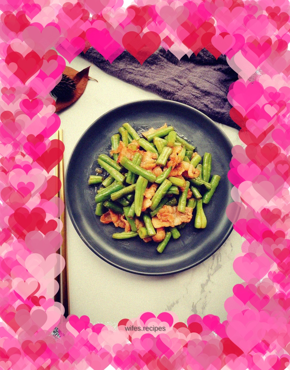 Stir-fried Pork with Beans