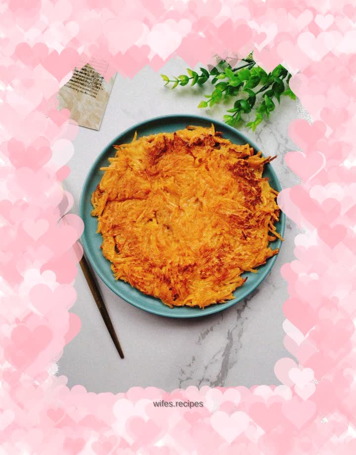 Sweet potato shredded cake
