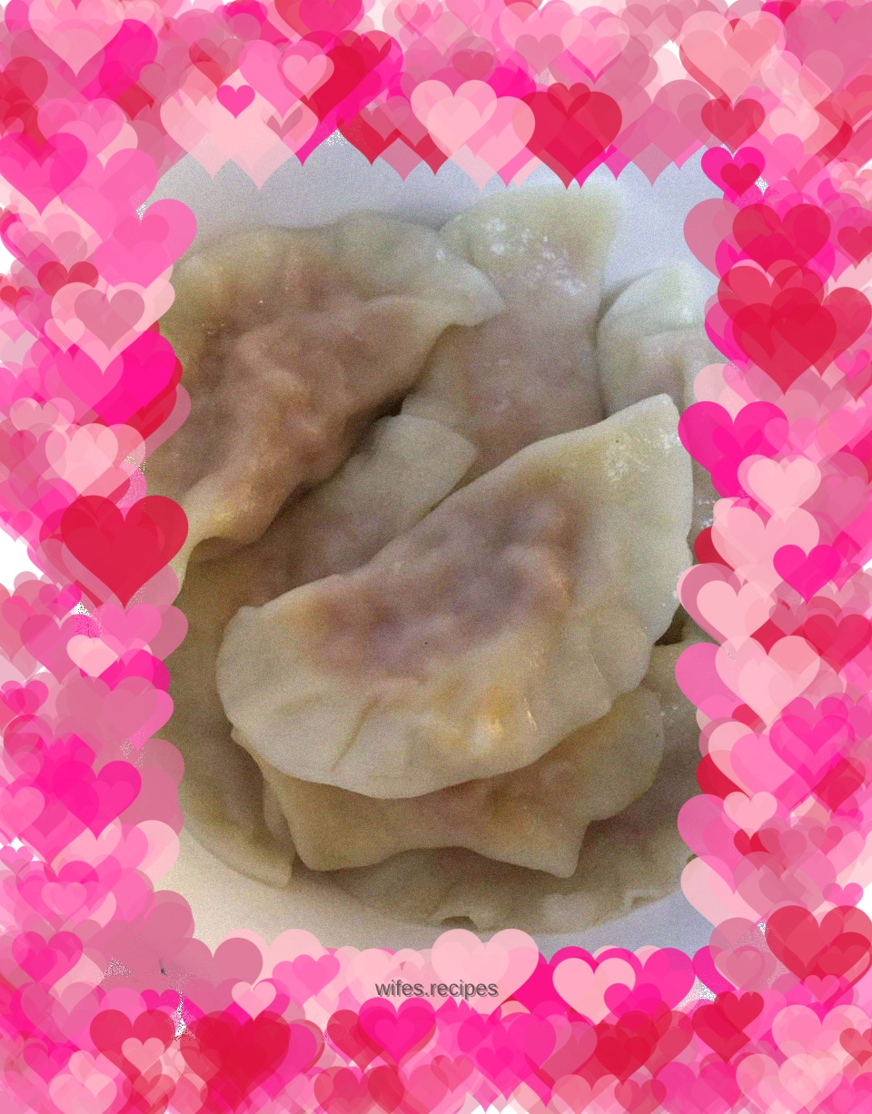 Carrot and Pork Dumplings