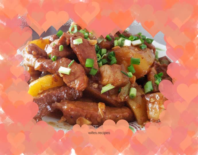 Pork Belly Stewed with Potatoes