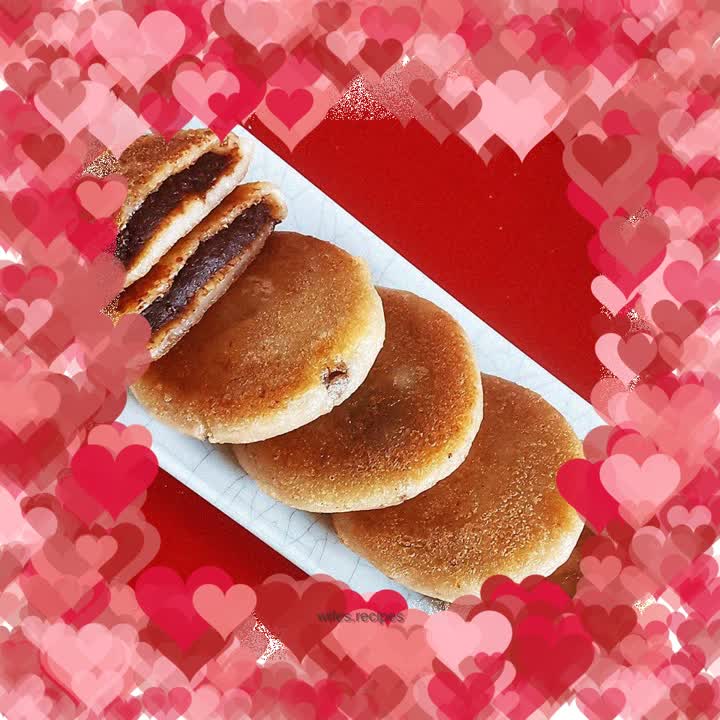 Taro and Red Bean Glutinous Rice Cake