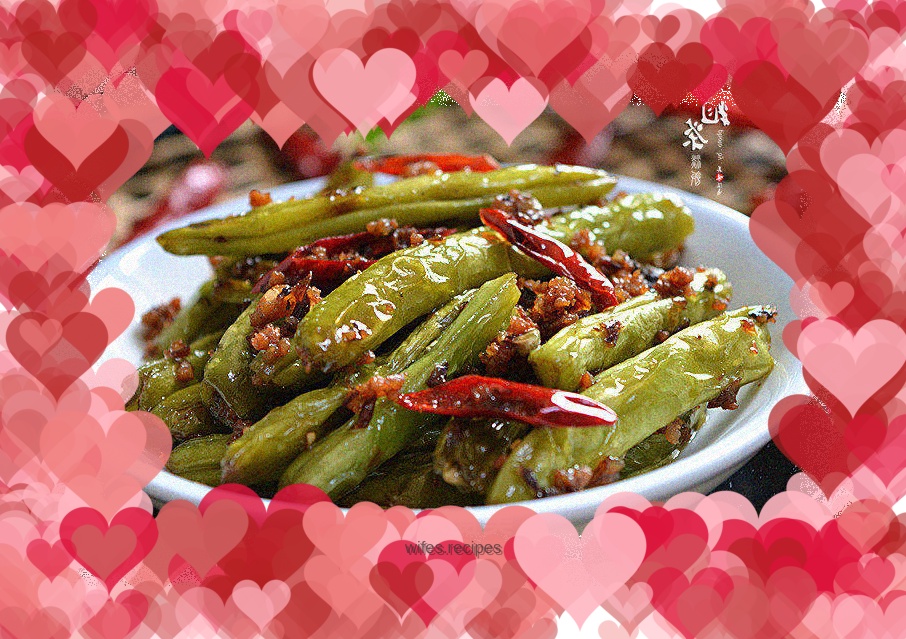 Stir-fried green beans