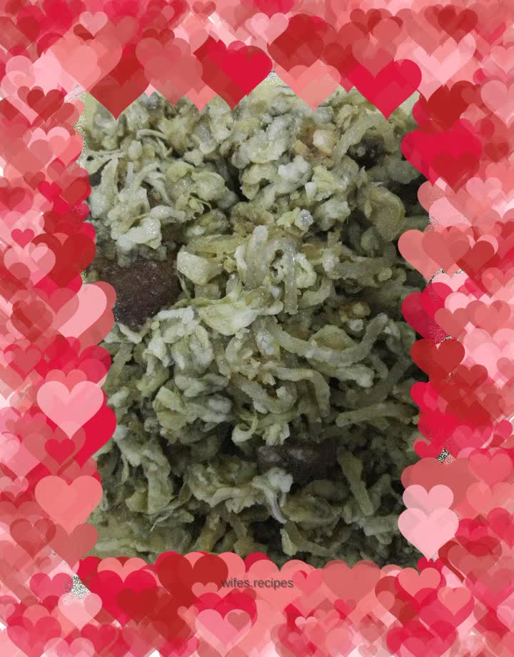 Steamed Sophora japonica