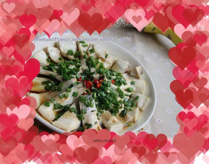 Fish belly with onion flavor