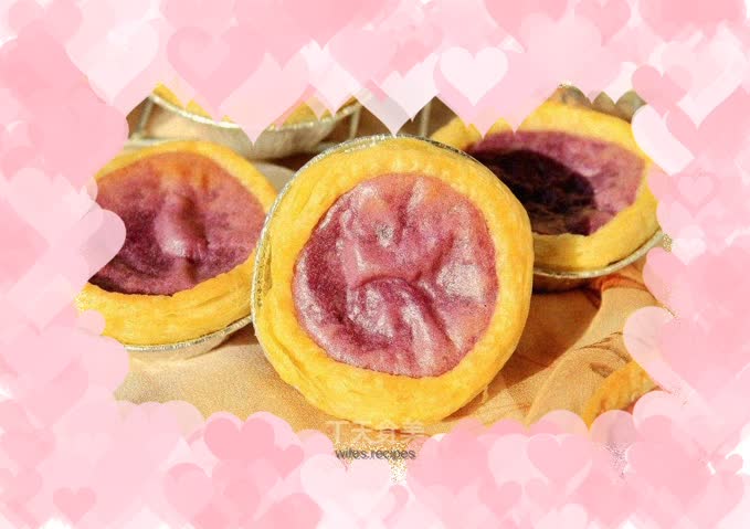 Purple Sweet Potato Egg Tart