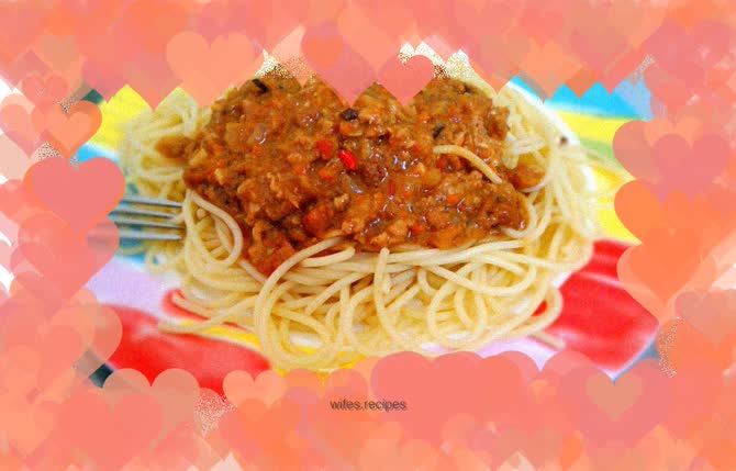Spaghetti with Bolognese Sauce