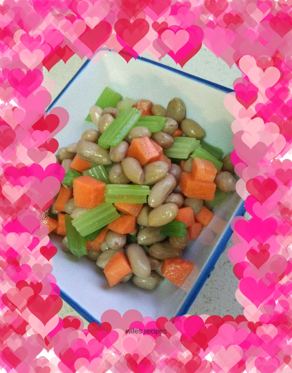 Parsley and peanuts