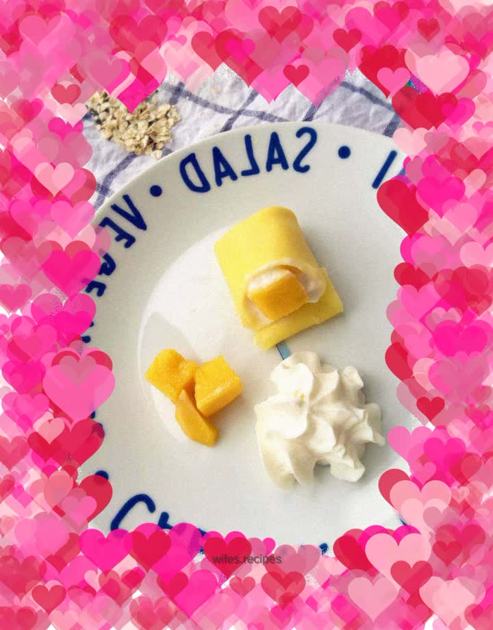 Open Mini Mango Pancake