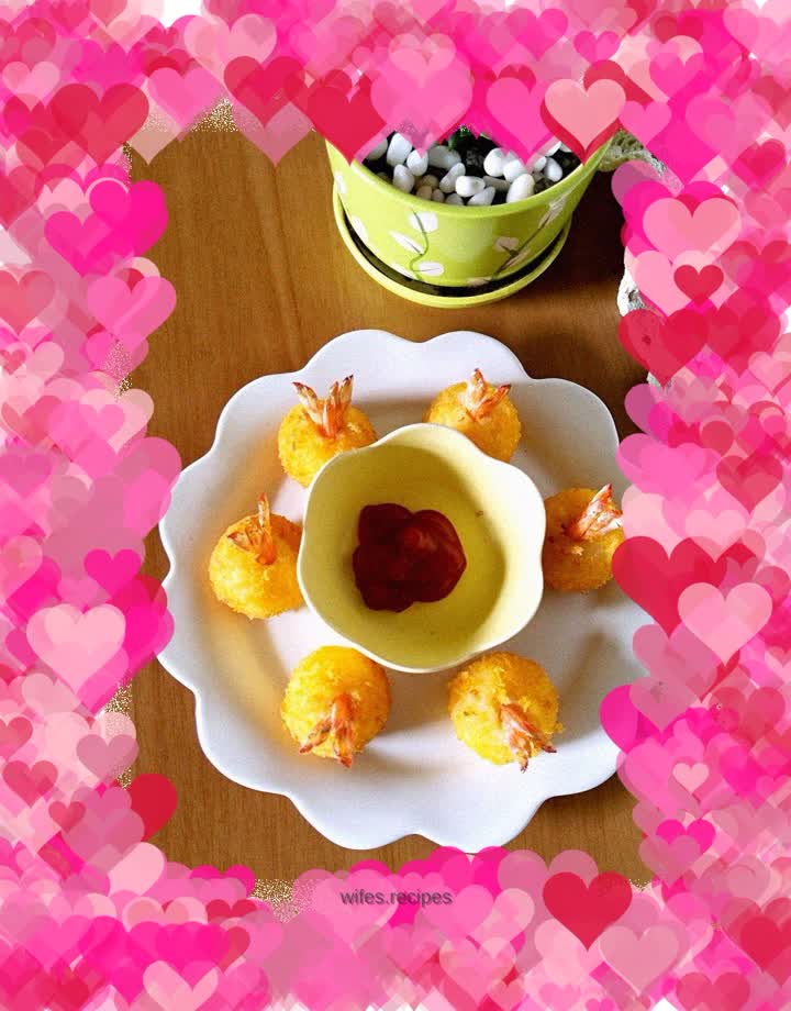 Potato Cheese Shrimp Balls