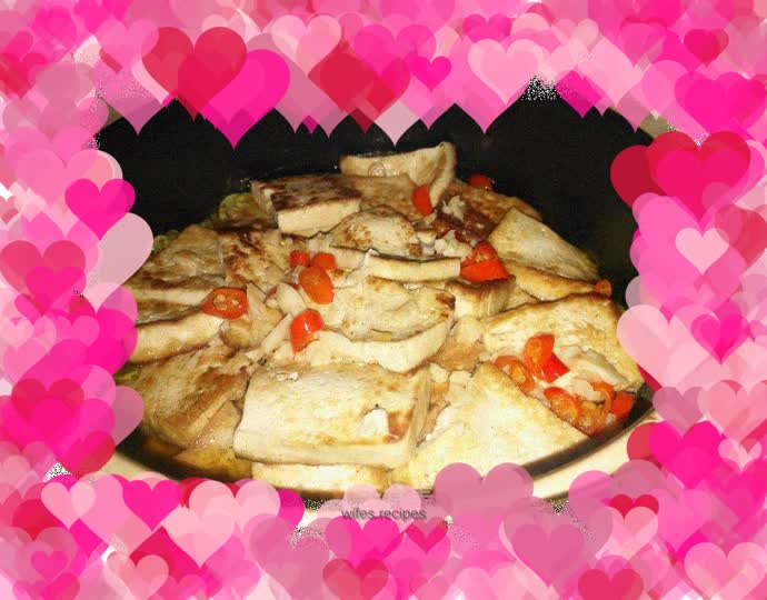 Cabbage and tofu stew