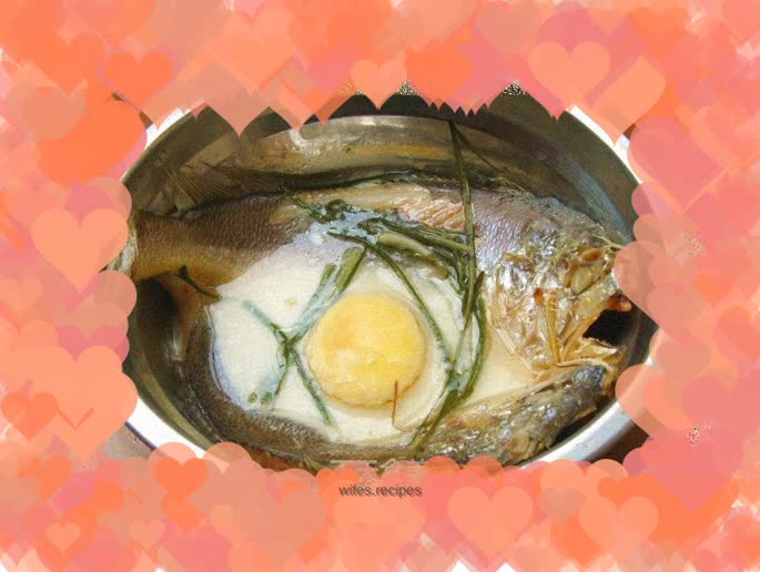 Salted yellow croaker